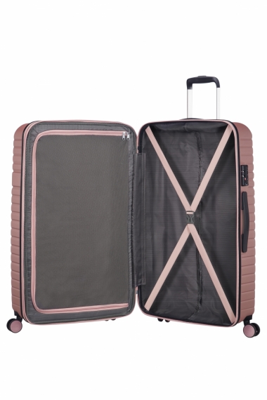 American Tourister Aero Racer Spinner 79cm - Stor Expanderbar Rosé