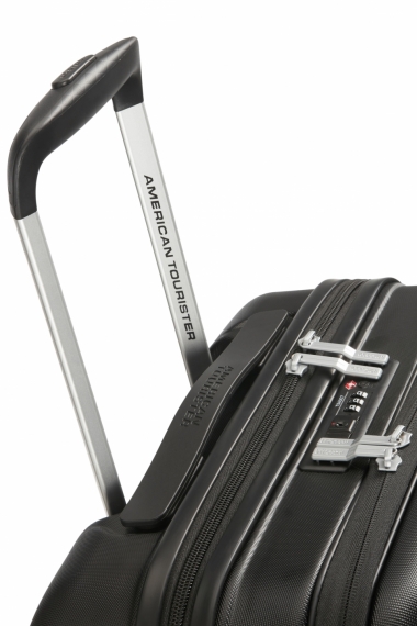 American Tourister Aero Racer Spinner 55cm - Kabinveske Svart Datarom