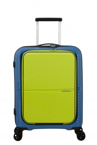 American Tourister Airconic 55 cm - Kabinkoffert Frontloader Coronet Blue/Lime