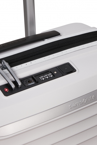 Samsonite Upscape - Kabinkoffert Utvidbar Cloud White