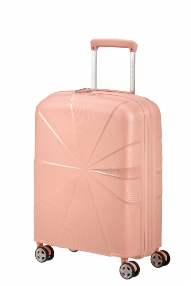 American Tourister Starvibe 55cm - Kabinkoffert Utvidbar Metallic Peach