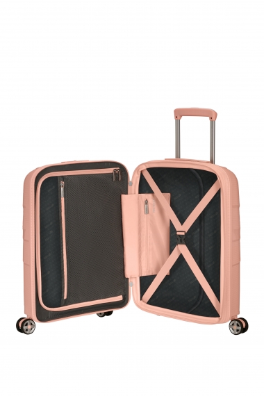 American Tourister Starvibe 55cm - Kabinkoffert Utvidbar Metallic Peach