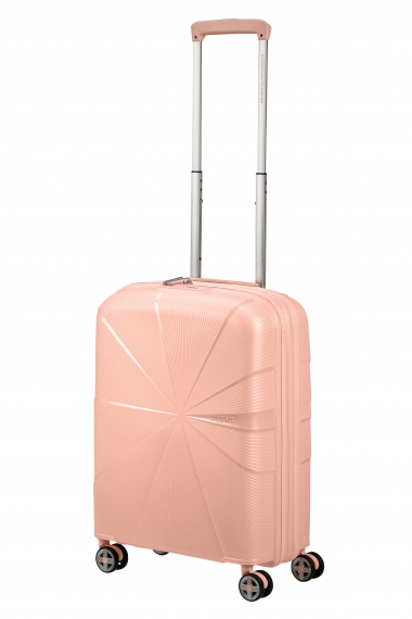 American Tourister Starvibe 55cm - Kabinkoffert Utvidbar Metallic Peach