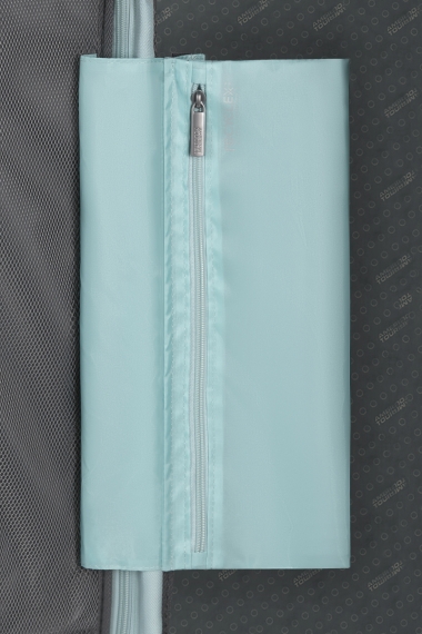 American Tourister Starvibe 67cm - Mellomstor Utvidbar Metallic Surf Blue