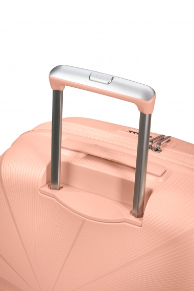 American Tourister Starvibe 67cm - Mellomstor Utvidbar Metallic Peach