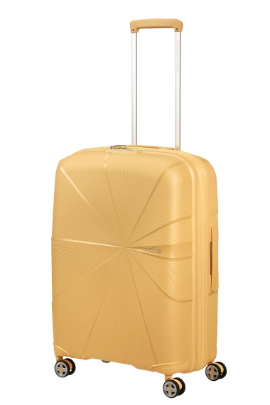 American Tourister Starvibe 67cm - Mellomstor Utvidbar Metallic Banana