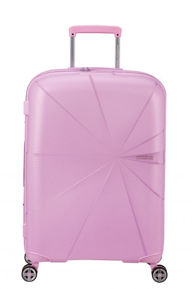 American Tourister Starvibe 67cm - Mellomstor Utvidbar Metallic Pastel Lavender