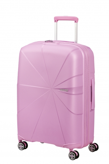 American Tourister Starvibe 67cm - Mellomstor Utvidbar Metallic Pastel Lavender