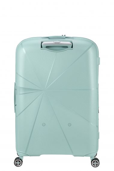 American Tourister Starvibe 77cm - Stor Utvidbar Metallic Surf Blue