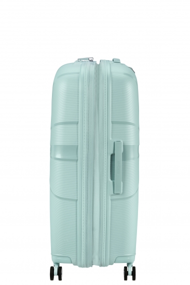 American Tourister Starvibe 77cm - Stor Utvidbar Metallic Surf Blue