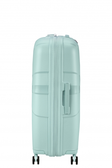 American Tourister Starvibe 77cm - Stor Utvidbar Metallic Surf Blue