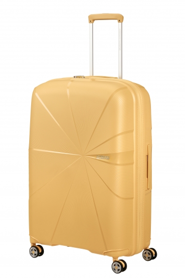 American Tourister Starvibe 77cm - Stor Utvidbar Metallic Banana