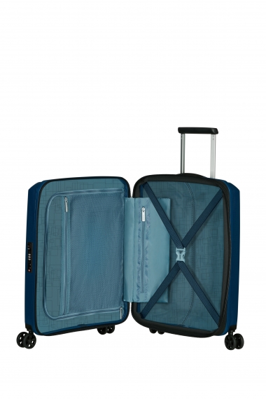 American Tourister Aerostep 55cm - Kabinkoffert Utvidbar Navy Blue