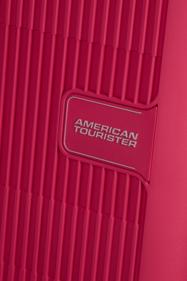 American Tourister Aerostep 55cm - Kabinkoffert Utvidbar Pink Flash