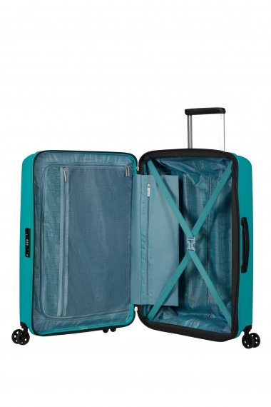 American Tourister Aerostep 67cm - Mellomstor Utvidbar Turquoise Tonic