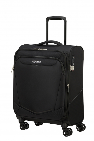 American Tourister Summerride 4-hjul 55 cm - Kabinkoffert Utvidbar Black