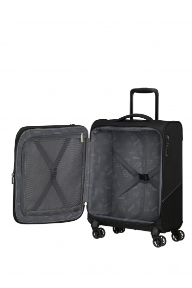 American Tourister Summerride 4-hjul 55 cm - Kabinkoffert Utvidbar Black