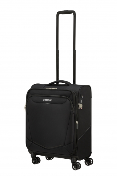 American Tourister Summerride 4-hjul 55 cm - Kabinkoffert Utvidbar Black