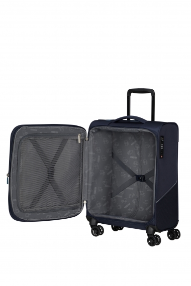 American Tourister Summerride 4-hjul 55 cm - Kabinkoffert Utvidbar Navy