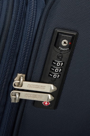 American Tourister Summerride 4-hjul 55 cm - Kabinkoffert Utvidbar Navy