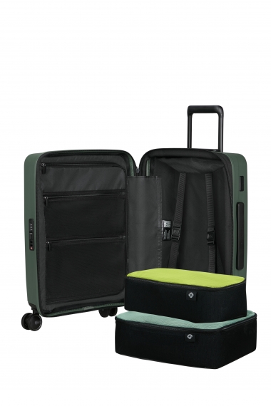 Samsonite Restackd - Kabinkoffert Utvidbar Sage