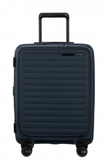 Samsonite Restackd - Kabinkoffert Utvidbar Front Pocket Midnight