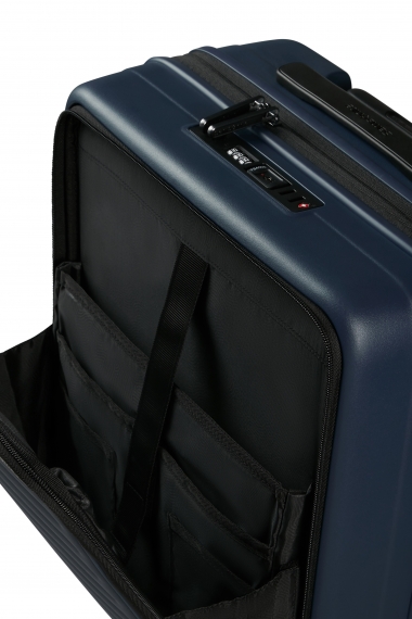 Samsonite Restackd - Kabinkoffert Utvidbar Front Pocket Midnight