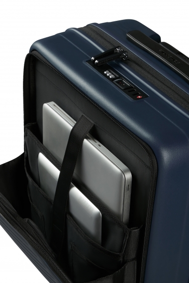 Samsonite Restackd - Kabinkoffert Utvidbar Front Pocket Midnight