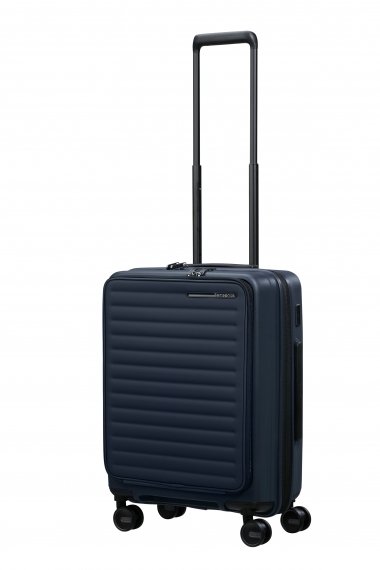 Samsonite Restackd - Kabinkoffert Utvidbar Front Pocket Midnight