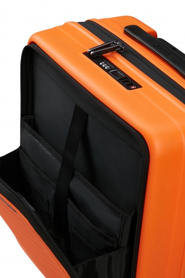 Samsonite Restackd - Kabinkoffert Utvidbar Front Pocket Papaya