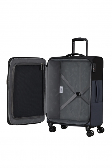American Tourister Daring Dash 66.5 cm - Mellomstor Utvidbar Black/Grey