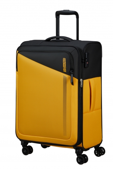 American Tourister Daring Dash 66.5 cm - Mellomstor Utvidbar Black/Yellow