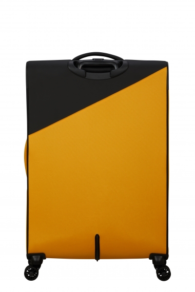 American Tourister Daring Dash 77 cm - Stor Utvidbar Black/Yellow