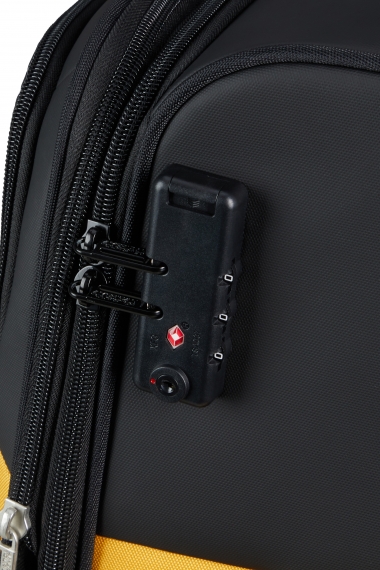 American Tourister Daring Dash 77 cm - Stor Utvidbar Black/Yellow