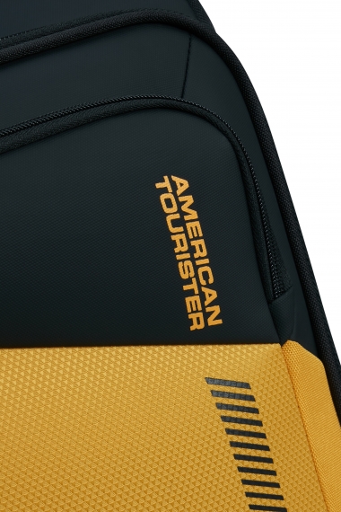 American Tourister Daring Dash 77 cm - Stor Utvidbar Black/Yellow