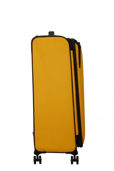 American Tourister Daring Dash 77 cm - Stor Utvidbar Black/Yellow