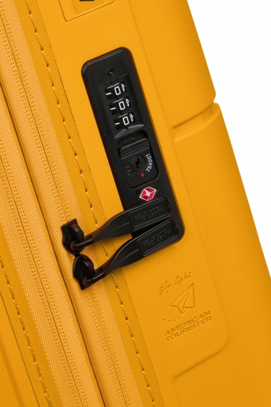 American Tourister Dashpop 55 cm - Kabinkoffert Utvidbar Golden Yellow