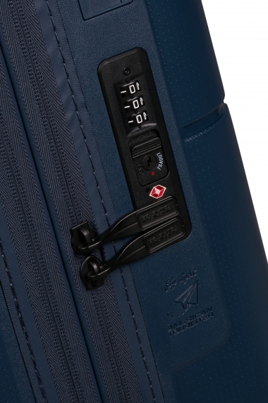 American Tourister Dashpop 55 cm - Kabinkoffert Utvidbar Midnight Blue
