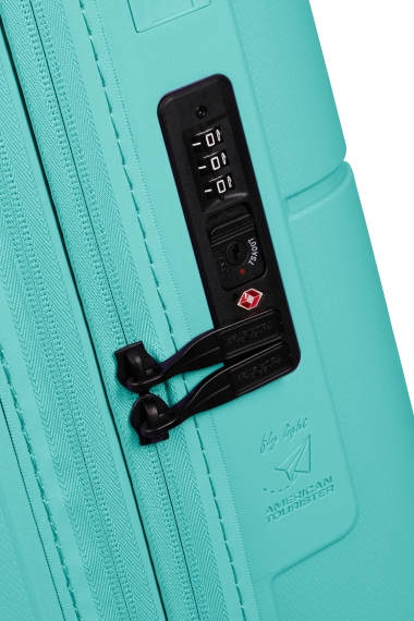 American Tourister Dashpop 55 cm - Kabinkoffert Utvidbar Aqua Sky