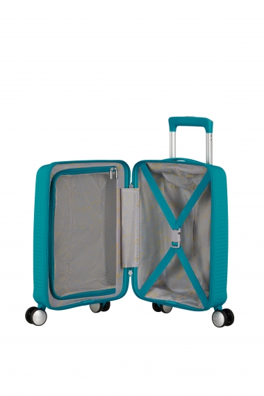 American Tourister Soundbox Mini - Kabinkoffert Deep Teal
