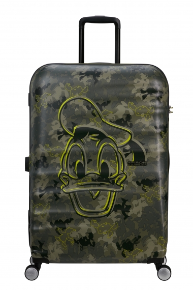 American Tourister Wavebreaker 77cm - Stor Donald Duck Camo
