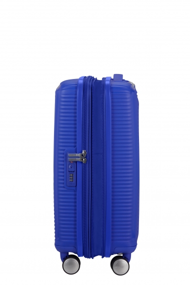 American Tourister Soundbox 55cm - Kabinkoffert Utvidbar Cobalt Blue