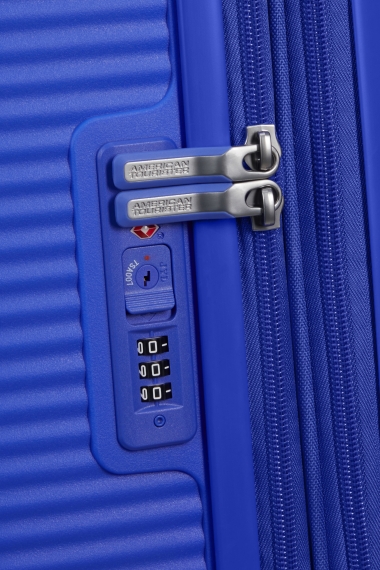 American Tourister Soundbox 55cm - Kabinkoffert Utvidbar Cobalt Blue