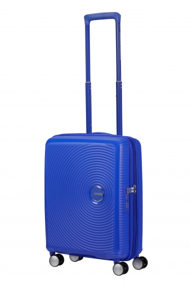 American Tourister Soundbox 55cm - Kabinkoffert Utvidbar Cobalt Blue