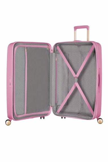 American Tourister Soundbox 77cm - Stor Lysrosa
