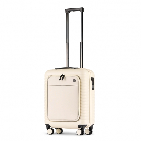 Printisso Signature - Kabinkoffert Front Pocket Creme