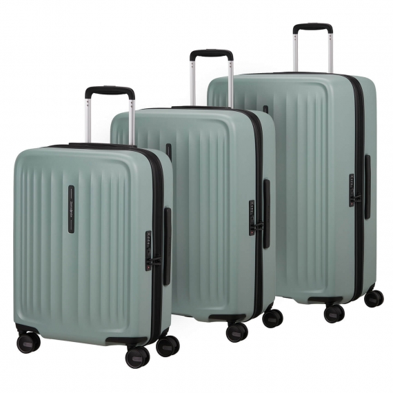 Samsonite Fyrm - Sett med 3 Basil Green