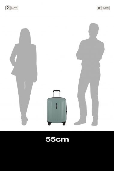 Samsonite Fyrm - Kabinkoffert Utvidbar Basil Green