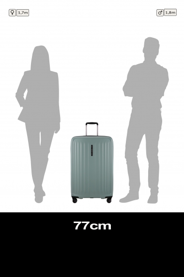 Samsonite Fyrm - Stor Utvidbar Basil Green