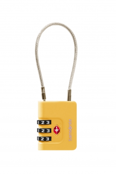 Samsonite - TSA Kabellås Yellow